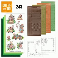 Dot and Do hobbyset 243 - Yvonne Creations - Jungle Party